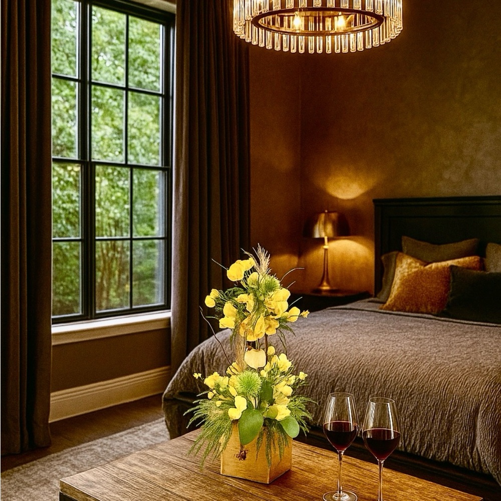 Elegant Yellow Floral Arrangement